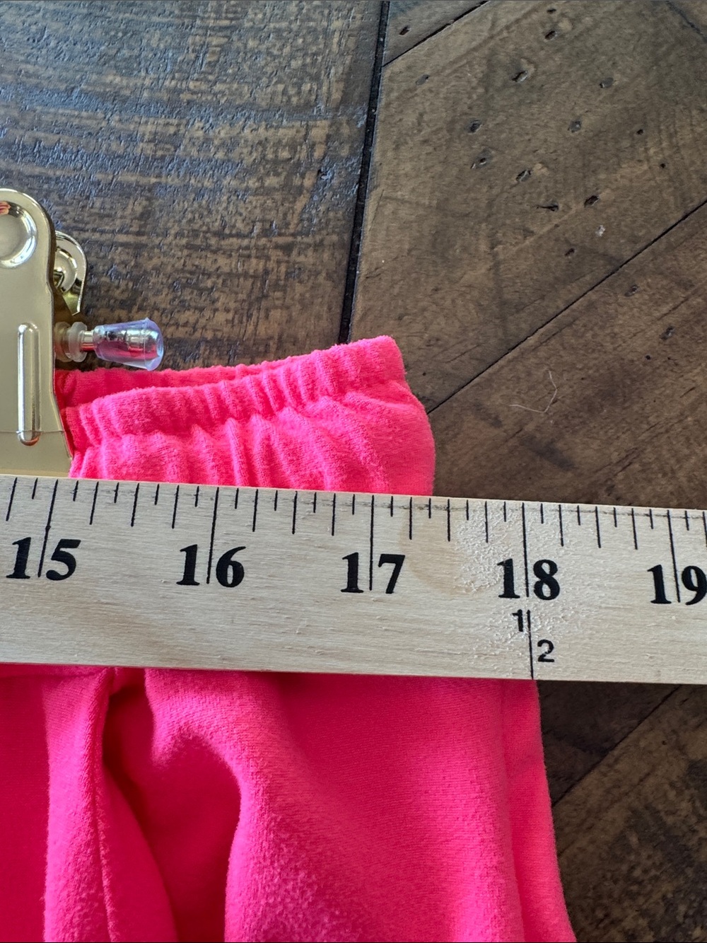Shirley & Stone Bright Pink V-Neck Top & Pants Set Size XL - Picture 10 of 12